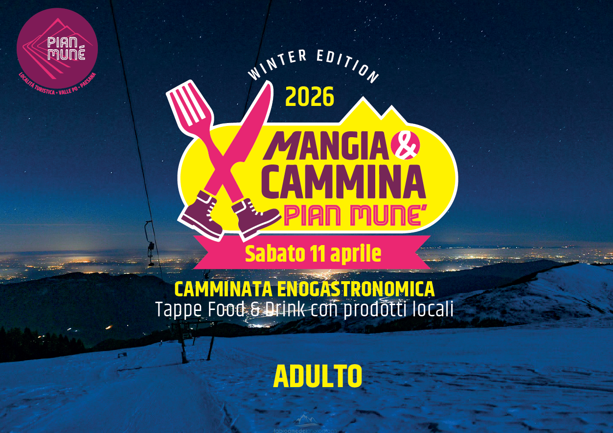 Mangia e cammina 2026 - Adulto