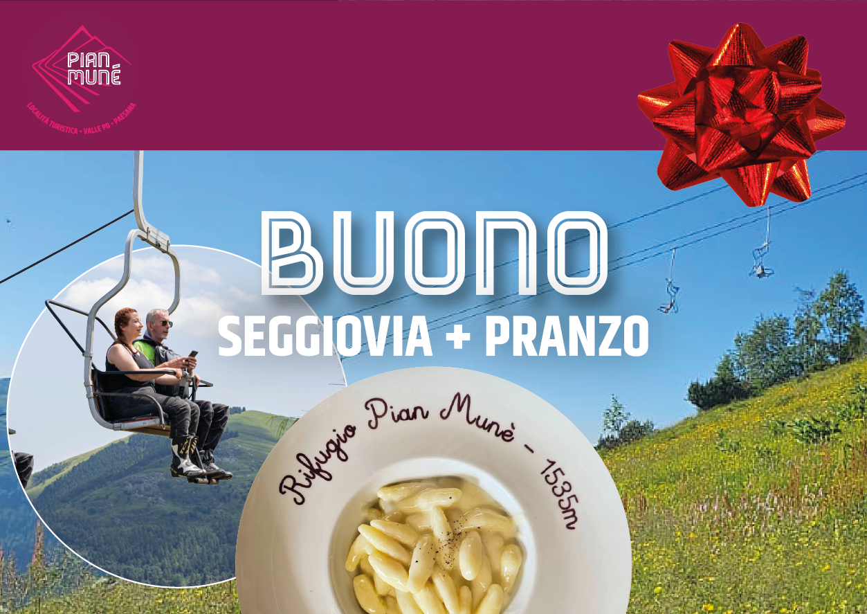 Buono Seggiovia + Pranzo del SABATO