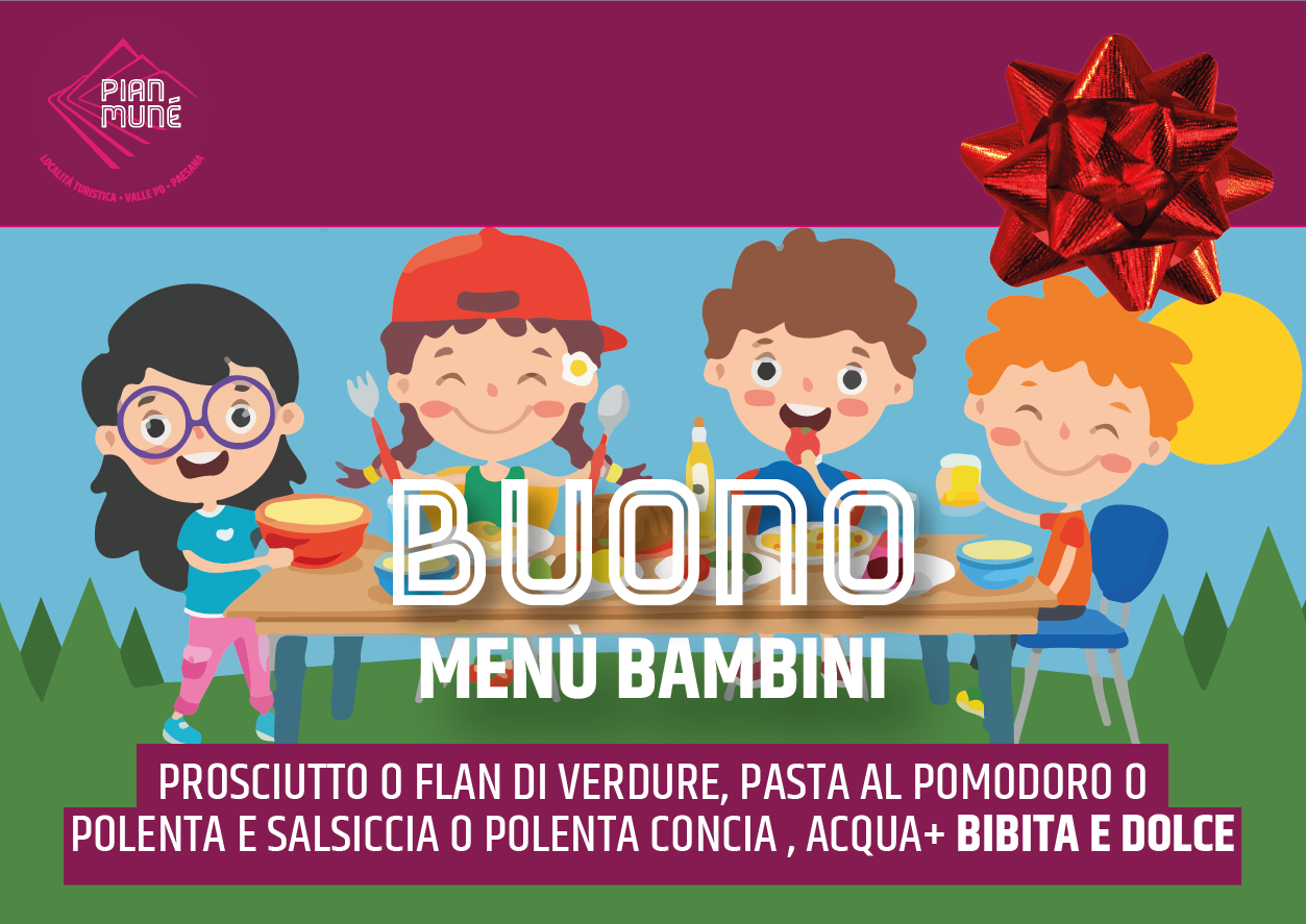 Buono Menù Bimbi