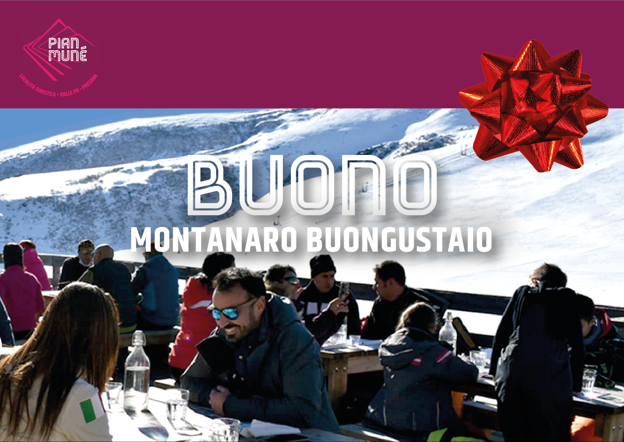 Buono Montanaro Buongustaio / Buono spesa nei rifugi (Decidi tu l’importo, a partire da 10 €)