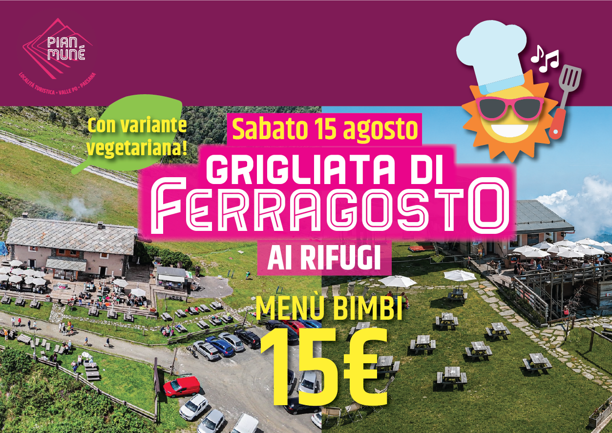 Grigliata Ferragosto 2026 - Menù bambino/a - under 14