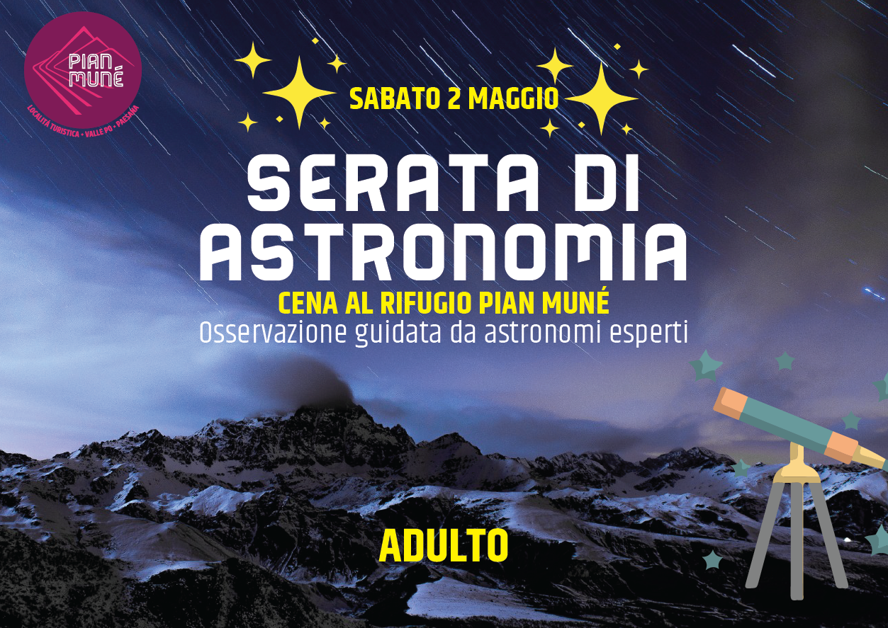 Serata di astronomia- 2 maggio - Adulto